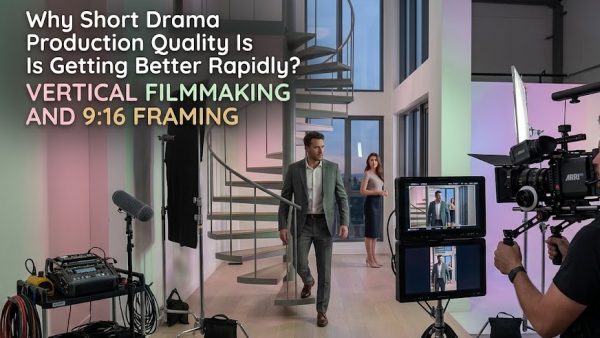 Short drama production quality shaped by vertical filmmaking and 9:16 scene design