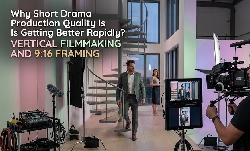 Short drama production quality shaped by vertical filmmaking and 9:16 scene design